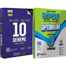 2026 Kpss Genel Yetenek Genel Kültür Çözümlü 10 Deneme - Lisans Optimum 5 Deneme
