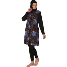 Fantasy Kadın Desenli Tesettür Mayo