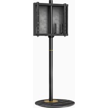 Tv Standı 32-60 inç, Yüksekliği Ayarlanabilir & Döndürülebilir, Lüks Tasarım