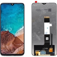 Xiaomi Uyumlu Redmi Note 9t LCD Ekran Dokunmatik Siyah Çıtasız