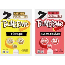 Günay Yayınları 7. Sınıf Bumerang Serisi 32 Haftalık Denemeler Türkçe Sosyal Bilgiler Seti 2026 Güncel Basım