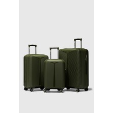 My-Pp Bilbao Tekerlekli Kırılmaz Valiz 3'lü Set Bavul