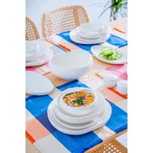 Planet 6 Kişilik 29 Parça Porselen Yemek Takımı