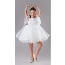 Maronia Kız Çocuk Prenses Model Abiye Elbise - M00746