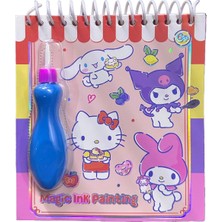 Sanrio Lisanslı Tatlı Serisi Sihirli Mürekkep Boyama Seti