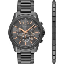 Armani Exchange AX7170SET Erkek Kol Saati ve Bileklik Seti