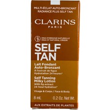 Clarins Self Tan Self Taninng Milky Lotion 8 ml Promosyon Ürün "tek Satılmaz"