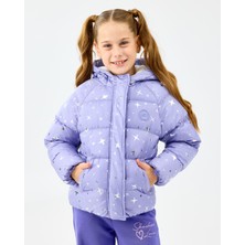 Skechers G Puffer Jacket Büyük Kız Çocuk Lightlilac Mont SK2520052-2195