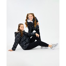 Skechers G Puffer Jacket Büyük Kız Çocuk Siyah Mont SK2520052-1602