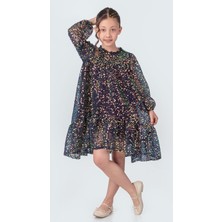 Likio Vintage Payet Kız Çocuk Abiye M00739