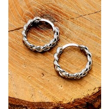 Figürlü Halka Lüks Tasarım Küpe