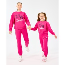 Skechers G Essentials Sweatpant Büyük Kız Çocuk Pembe  Sk2520006-3586
