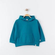 Oversıze Eşofman Theme Kapşonlu Sweatshırt