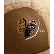 Enb Ceramic4,5 cm Polimer Kil Küpe Kalıbı & Seramik Kalıp