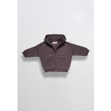 Oversıze Eşofman Theme Kapşonlu Fermuarlı Sweat