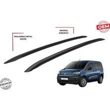 Doblo Kısa Şase Yapışık Port Bagaj Tavan Çıtası Siyah 2019 2020 2021 2022 2023 2024 2025 2026 2027