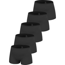 Öts Premium 5’li Kız Çocuk Boxer - Hediye Kutulu, Pamuklu Kumaş, Ultra Yumuşak, Esnek Kalıp, Etiketsiz Tasarım, Kaliteli Ince Bel Lastik Tayt