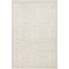 Leona 05 Cream Özel Yumuşak Tuşeli Hav Vermeyen Polysoft Iplikler ile Üretilen Modern Halı