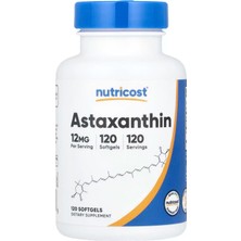Nutricost Astaxanthin 12 Mg 120 Kapsül