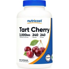 Tart Cherry Extract 3000MG, 240 Vegetarian Capsules - Gluten Free, Non-Gmo. Usa 3532