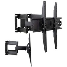 Zibox Vontech VT-852 HC Pro 55-85'' Çift Kollu Kilitli Hareketli Televizyon Duvar Askı Aparatı