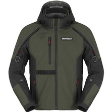 Spıdı Mıssıon-V H2OUT Lamine 4 Mevsim Ceket Yeşil