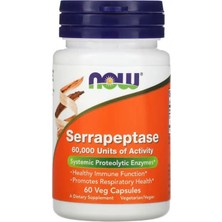 Foods Serrapeptase 60 Veg Capsules