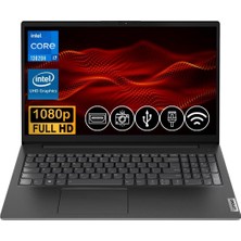 Lenovo V15  I7-13620H 24GB 512GB M.2 SSD 83A100QRTR Atl6  15.6" Fdos Taşınabilir Bilgisayar