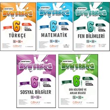 Günay Yayınları 6. Sınıf Bumerang Serisi Etkinlikli Türkçe Matematik Fen Bilimleri Sosyal Bilgiler Din Kültürü Seti 2026 Güncel Basım