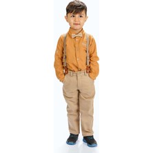 Oxford Gömlek Uzun Pantolon Erkek Çocuk Takımı MNK0302