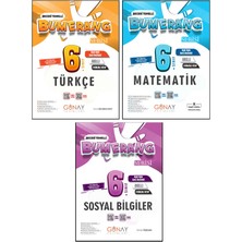Günay Yayınları 6. Sınıf Bumerang Serisi Etkinlikli Türkçe Matematik Sosyal Bilgiler Seti 2026 Güncel Basım
