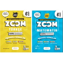 Günay Yayınları 6. Sınıf Zoom Serisi Türkçe Matematik Soru Bankası Seti 2026 Güncel Basım