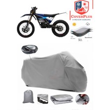 Lectrıc Motıon Escape Xr Branda Gri Arka Çanta Uyumlu(Topcase) Motosiket Brandası Motor Örtüsü Çadır Su Geçirmez Motosiklet Kılıfı Motor Brandası,lastikli,taşıma Torbalı
