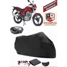Mondial 125 Mh Drift Branda Siyah Arka Çanta Uyumlu(Topcase) Motosiket Brandası Motor Örtüsü Çadır Su Geçirmez Motosiklet Kılıfı Motor Brandası,lastikli,taşıma Torbalı