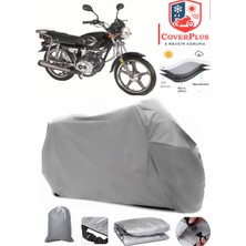 Bisan Toprak Wrc 125 Branda Gri Motosiket Brandası Motor Örtüsü Çadır Su Geçirmez Motosiklet Kılıfı Motor Brandası,lastikli,taşıma Torbalı