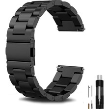 Dexmon Huawei Watch 3 Gt Gt2 GT2E Gt3 Gt4 Gt 5 Pro Se Elite 46MM Uyumlu 22MM Metal Paslanmaz Çelik Kordon