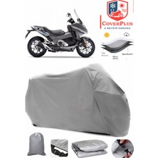 Honda Nc 750D Integra Branda Gri Motosiket Brandası Motor Örtüsü Çadır Su Geçirmez Motosiklet Kılıfı Motor Brandası,lastikli,taşıma Torbalı