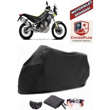 Aprilia Tuareg Branda Siyah Motosiket Brandası Motor Örtüsü Çadır Su Geçirmez Motosiklet Kılıfı Motor Brandası,lastikli,taşıma Torbalı