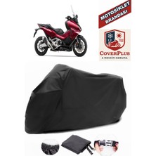 Honda Forza 750 Branda Siyah Motosiket Brandası Motor Örtüsü Çadır Su Geçirmez Motosiklet Kılıfı Motor Brandası,lastikli,taşıma Torbalı