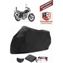 Arora Jaguar 125 Branda Siyah Motosiket Brandası Motor Örtüsü Çadır Su Geçirmez Motosiklet Kılıfı Motor Brandası,lastikli,taşıma Torbalı