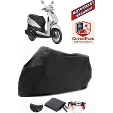 Yamaha  Delight Branda Siyah Motosiket Brandası Motor Örtüsü Çadır Su Geçirmez Motosiklet Kılıfı Motor Brandası,lastikli,taşıma Torbalı