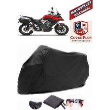 Voge 500 Dsx Branda Siyah Motosiket Brandası Motor Örtüsü Çadır Su Geçirmez Motosiklet Kılıfı Motor Brandası,lastikli,taşıma Torbalı