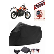 Zontes 155 U Branda Siyah Motosiket Brandası Motor Örtüsü Çadır Su Geçirmez Motosiklet Kılıfı Motor Brandası,lastikli,taşıma Torbalı