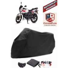 Tvs Apache Rtr 180 Branda Siyah Motosiket Brandası Motor Örtüsü Çadır Su Geçirmez Motosiklet Kılıfı Motor Brandası,lastikli,taşıma Torbalı