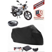 Mondial 100 Uag Branda Siyah Arka Çanta Uyumlu(Topcase) Motosiket Brandası Motor Örtüsü Çadır Su Geçirmez Motosiklet Kılıfı Motor Brandası,lastikli,taşıma Torbalı
