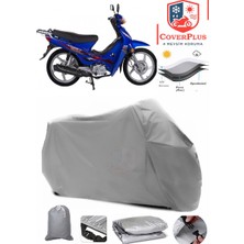 Rmg Moto Gusto Star 100 Branda Gri Motosiket Brandası Motor Örtüsü Çadır Su Geçirmez Motosiklet Kılıfı Motor Brandası,lastikli,taşıma Torbalı