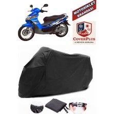 Yamaha  Nouvo Branda Siyah Motosiket Brandası Motor Örtüsü Çadır Su Geçirmez Motosiklet Kılıfı Motor Brandası,lastikli,taşıma Torbalı