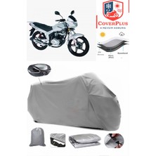 Bisan Sunway Fks Branda Gri Arka Çanta Uyumlu(Topcase) Motosiket Brandası Motor Örtüsü Çadır Su Geçirmez Motosiklet Kılıfı Motor Brandası,lastikli,taşıma Torbalı