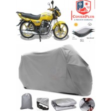 Arora Ar 100-19 Elegant Branda Gri Motosiket Brandası Motor Örtüsü Çadır Su Geçirmez Motosiklet Kılıfı Motor Brandası,lastikli,taşıma Torbalı