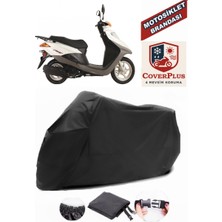Honda Fizy 125 Branda Siyah Motosiket Brandası Motor Örtüsü Çadır Su Geçirmez Motosiklet Kılıfı Motor Brandası,lastikli,taşıma Torbalı